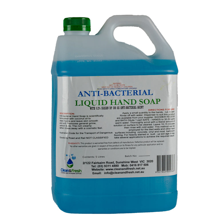 Anti-Bacterial Liquid Hand Soap – Clean-andFresh