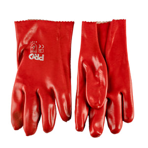 Red PVC Gloves